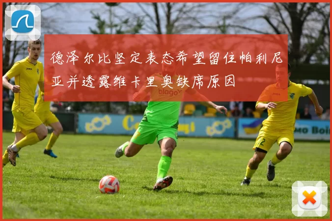 德泽尔比坚定表态希望留住帕利尼亚并透露维卡里奥缺席原因